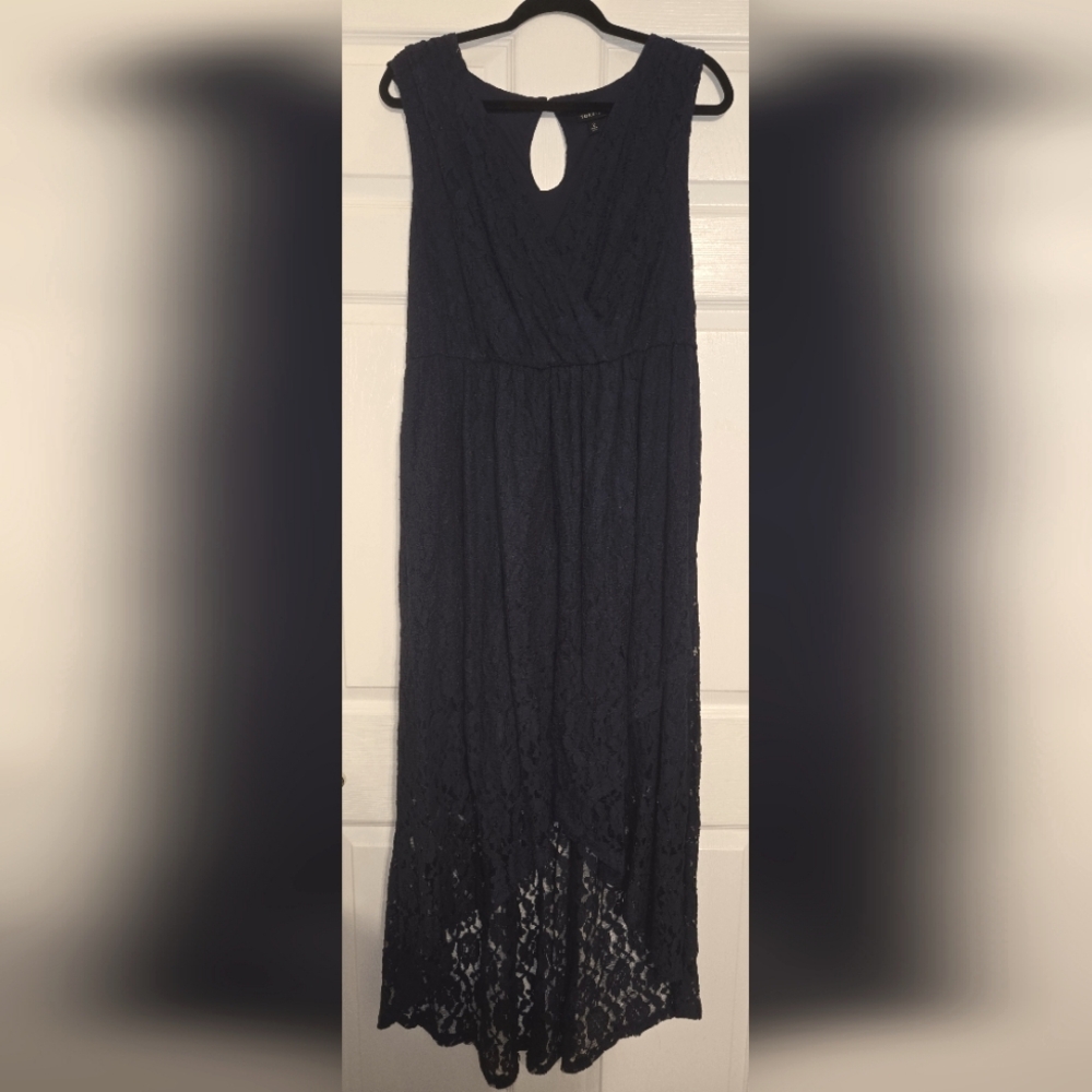 Torrid 2 Navy Lace Dress